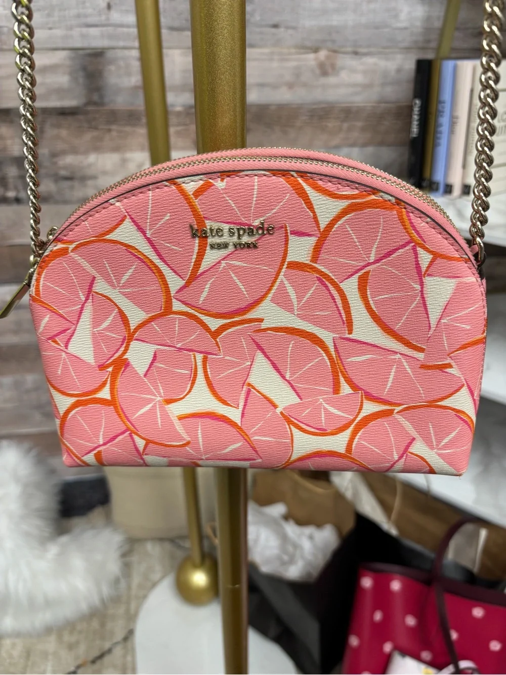Kate Spade Pink Grapefruit Crossbody OS